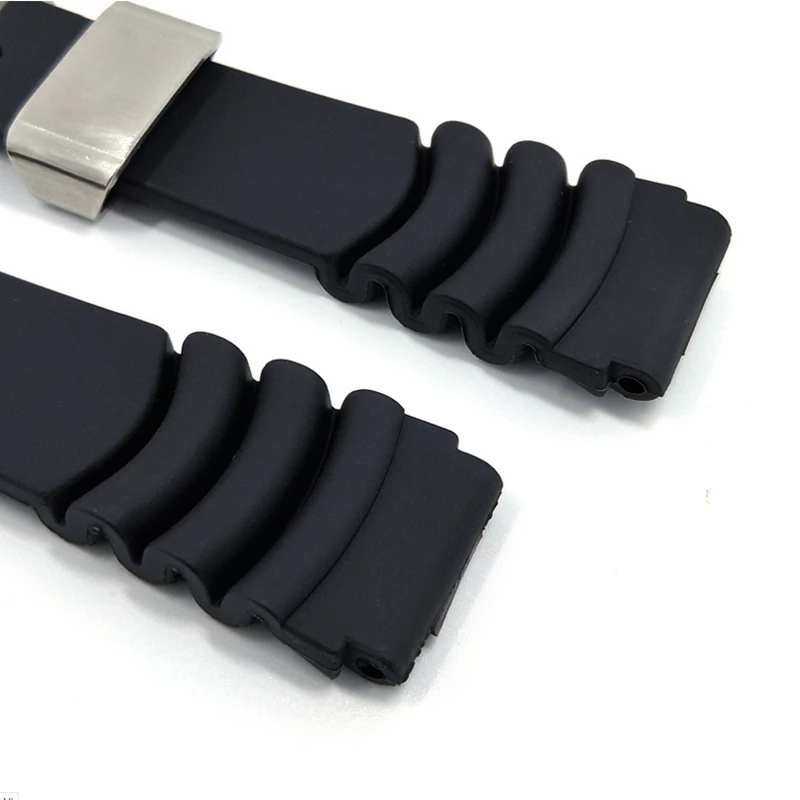 Watchband Strap For Divers Smart Watch 24mm 22mm Silicone Band Bracelet Accessories