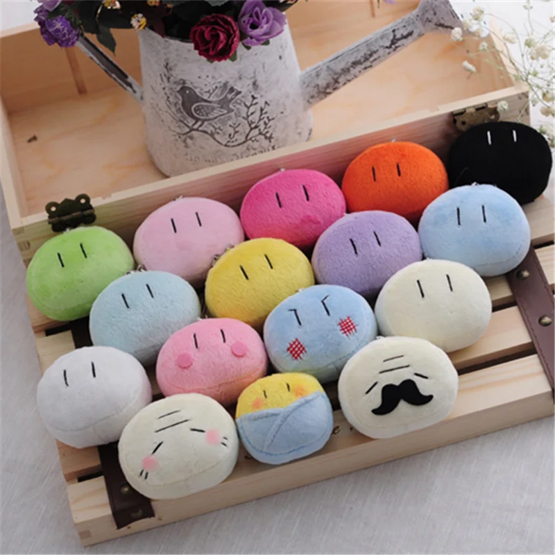 16pcs/lot 5cm CLANNAD Furukawa Nagisa dango family cosplay doll Children\'s Day Gifts Plush pendant Toys