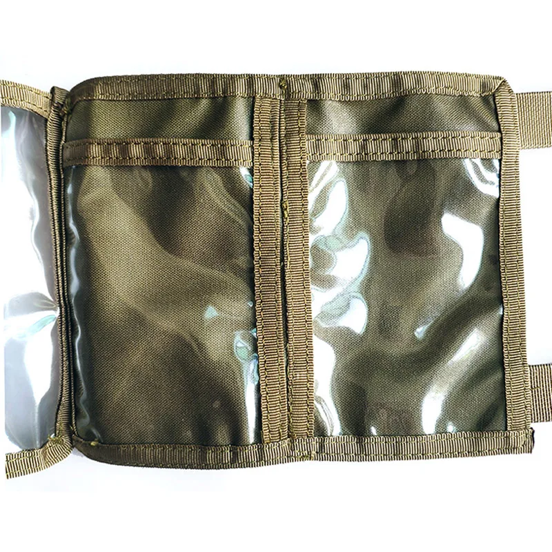 Outdoor Tactical Arm Sleeve Map Pouch Case Documets Pocket Wrist Bag Zipper Storage Bag TC0176