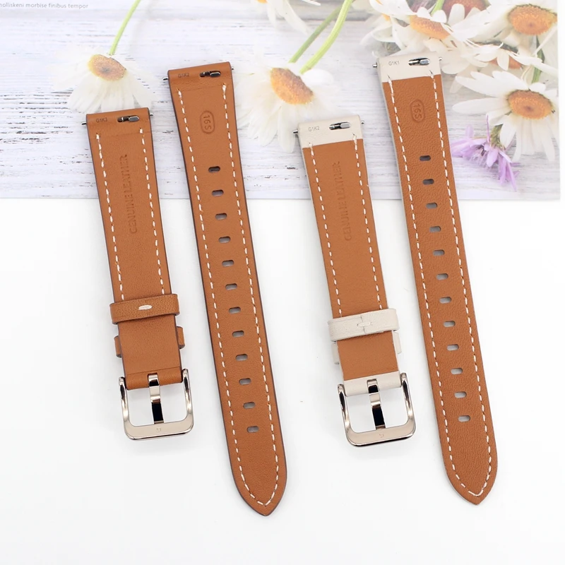 16mm Huawei Talkband B7 B3 B6 Genuine Leather Wrist Band Strap for Huawei Fit Mini Leather Watch Strap Bracelet