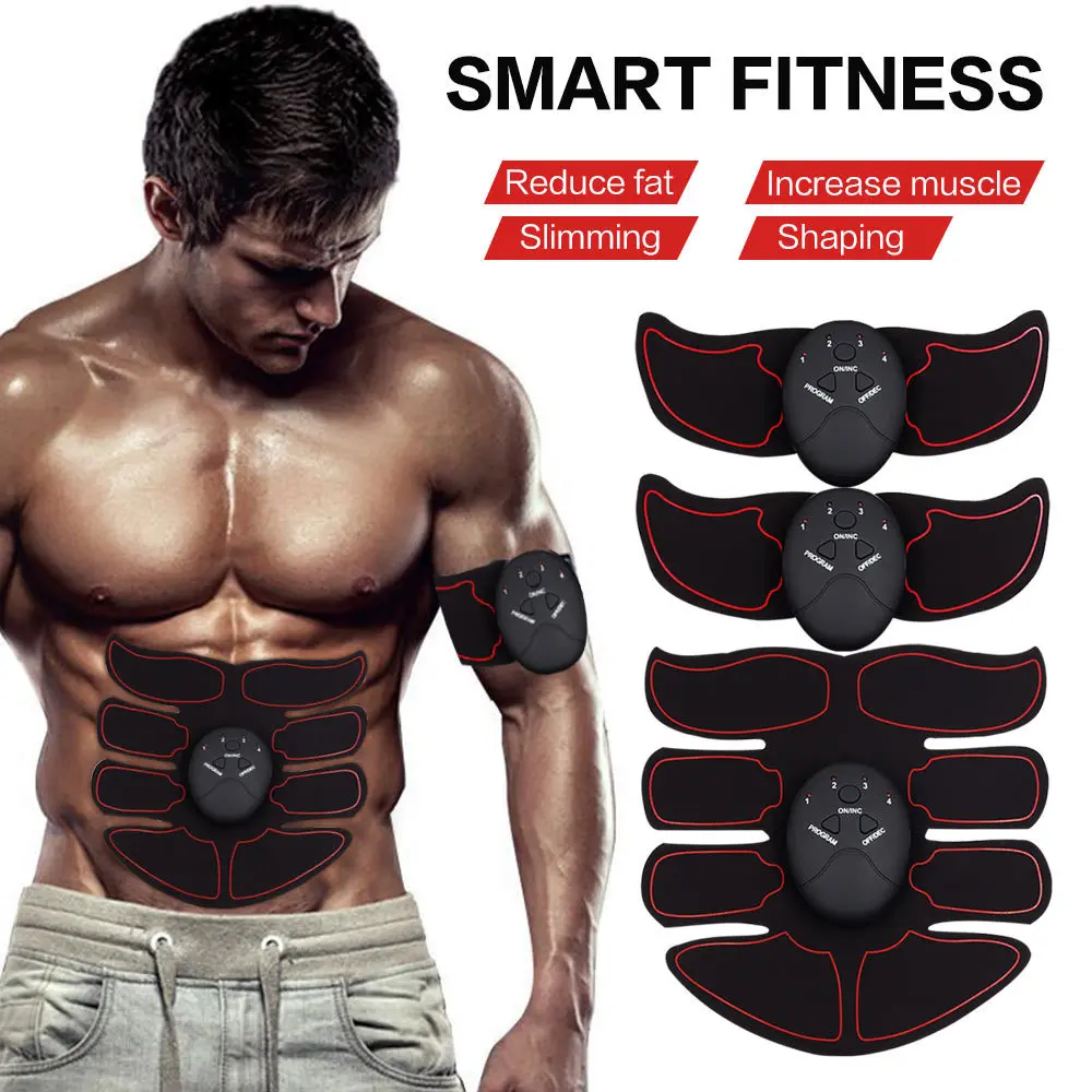 Abdominal Muscle Training Device Fitness Accessories Abdominal Muscle Stimulator Abs Fitness  Loss Slimming Abdominal Instrument