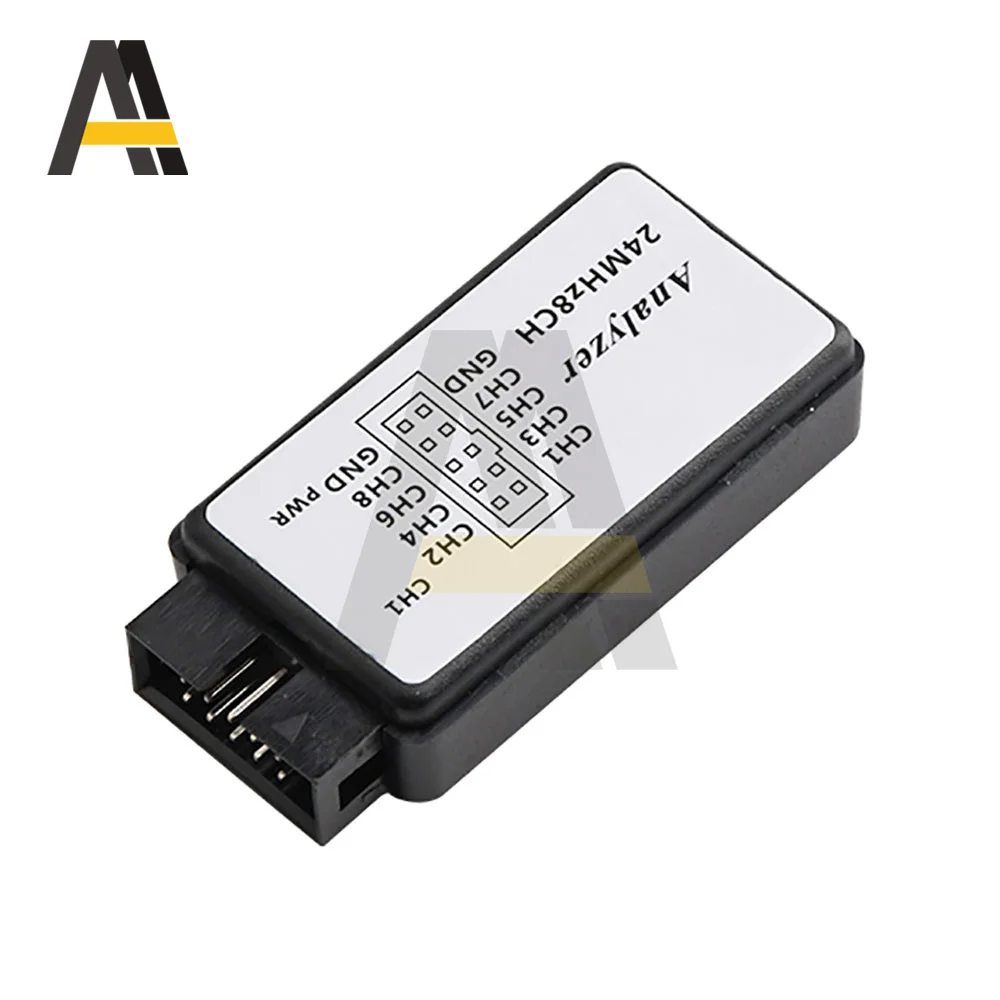 Imagem -06 - Analisador Lógico do Usb 24mhz Canais 24m Segundos Analisador Lógico Depurador para o Braço Fpga Lógica Analisador Lógica Lógica 24m 8ch