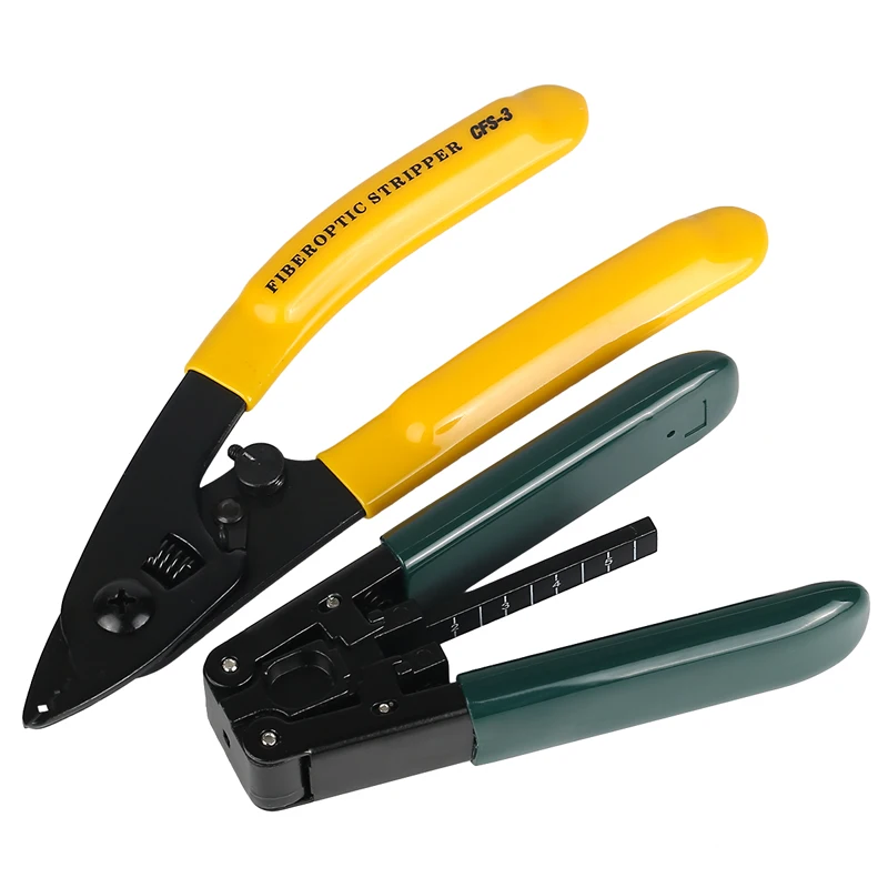 Fiber Optic Stripping Tool FTTH Fiber Optic Cable Stripper Striping Optical Pliers Drop Stripper Fiber Cable Stripper