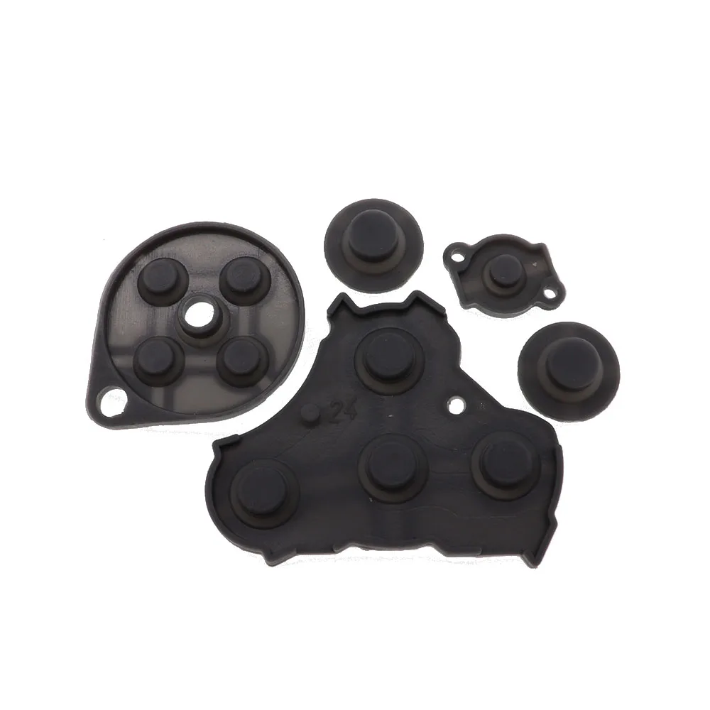 XOXNXEX 50sets Conductive Rubber Contact Pad Button A-B D-pad for NGC Controller Replacement part