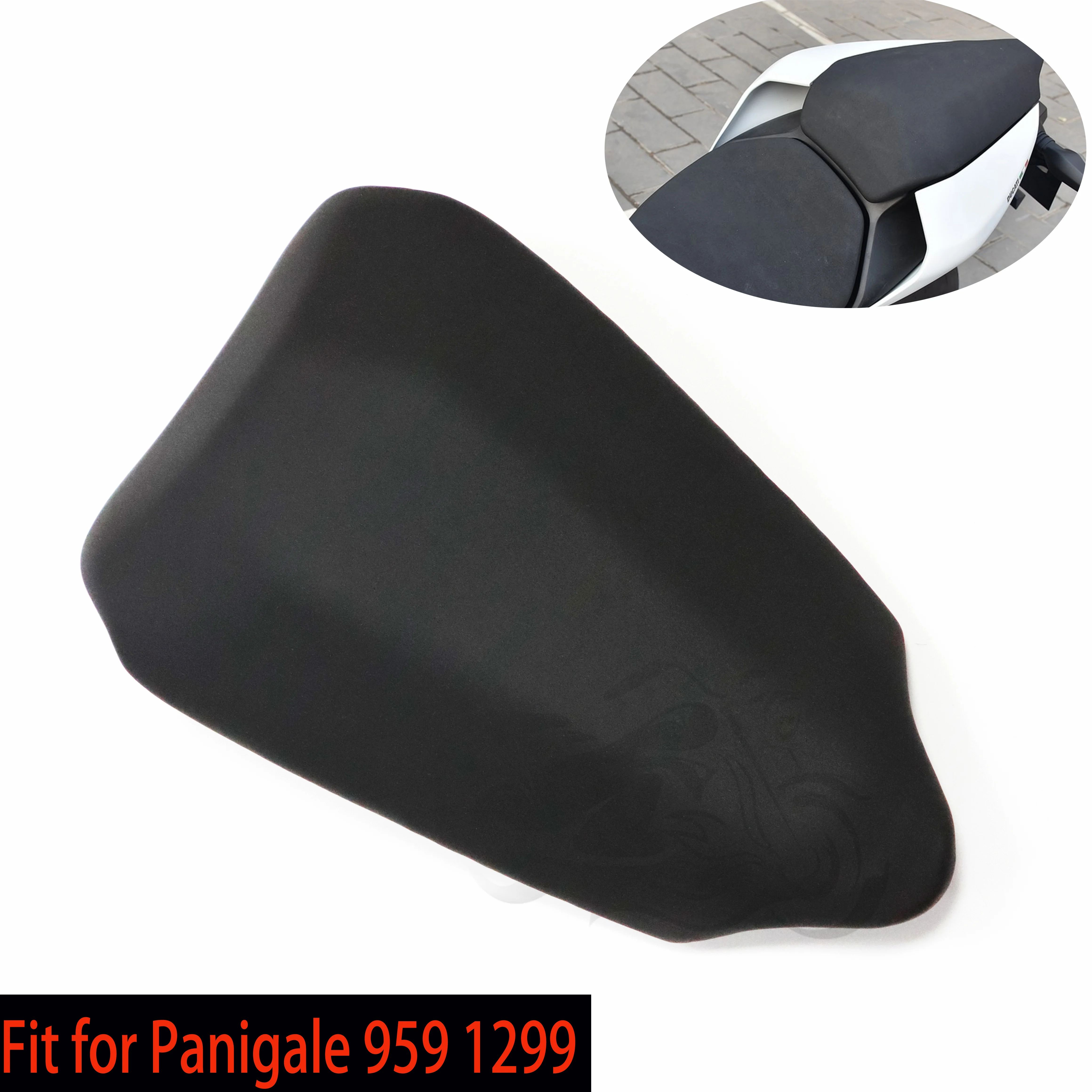 

Black Rear Passenger Seat Pillion Cushion Fit for DUCATI 959 1299 Panigale Motorcycle Accessories 2015 2016 2017 2018 2019