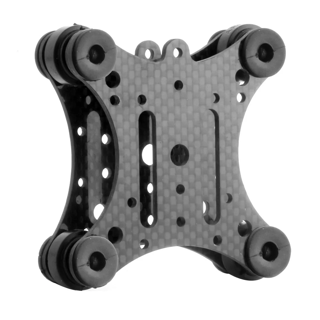 FPV-Kohlefaser-Antivibrationsplatte und Gummibälle für Phantom 1 2 Gimbal Mount Quadcopter für Gopro Hero 2 3 PTZ – Detail 13