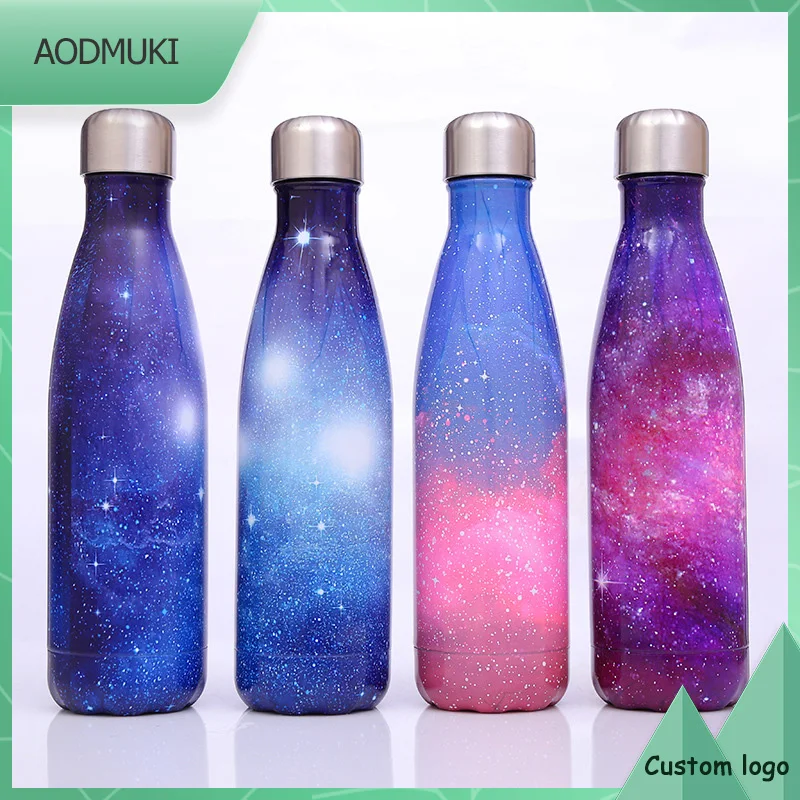 

Logo Custom 500Ml Starry Sky Series Thermos Vacuum Bottles Stainless Steel Water Bottles Drinkware Portable Outdoor Sport Cups