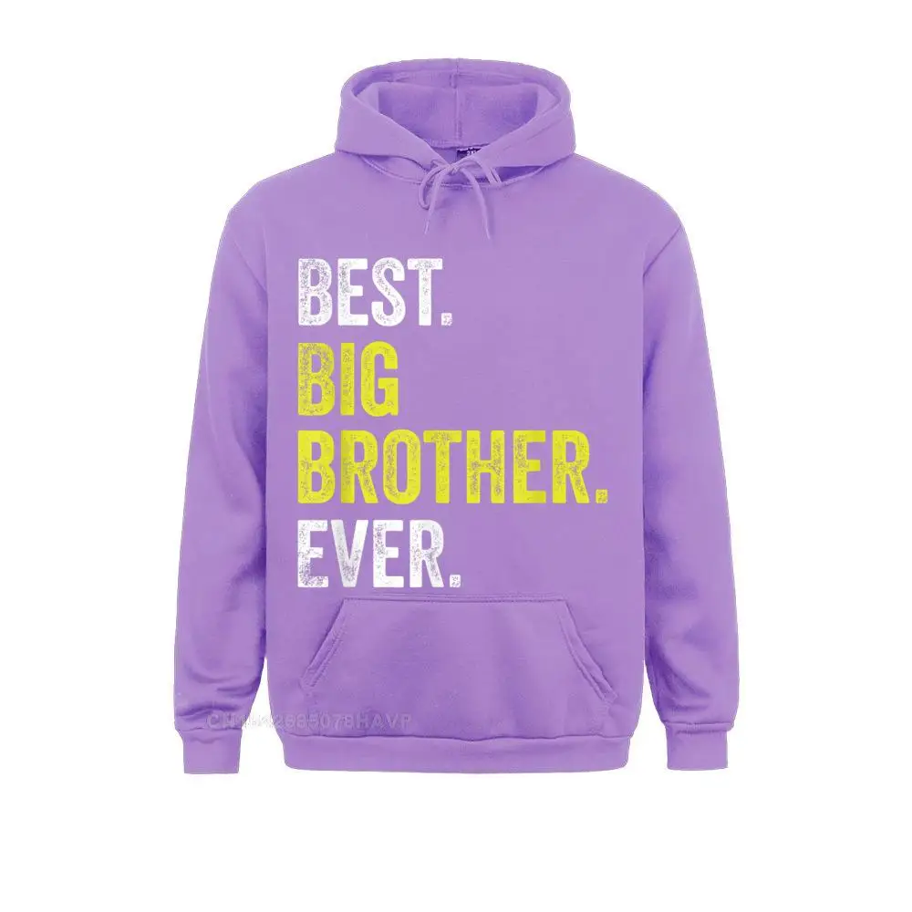 Funny Adult Older Bro Sibling Best Big Brother Ever Hoodie Anime Sweater Hoodies Fall Men Sweatshirts Funny Hoods Wholesale