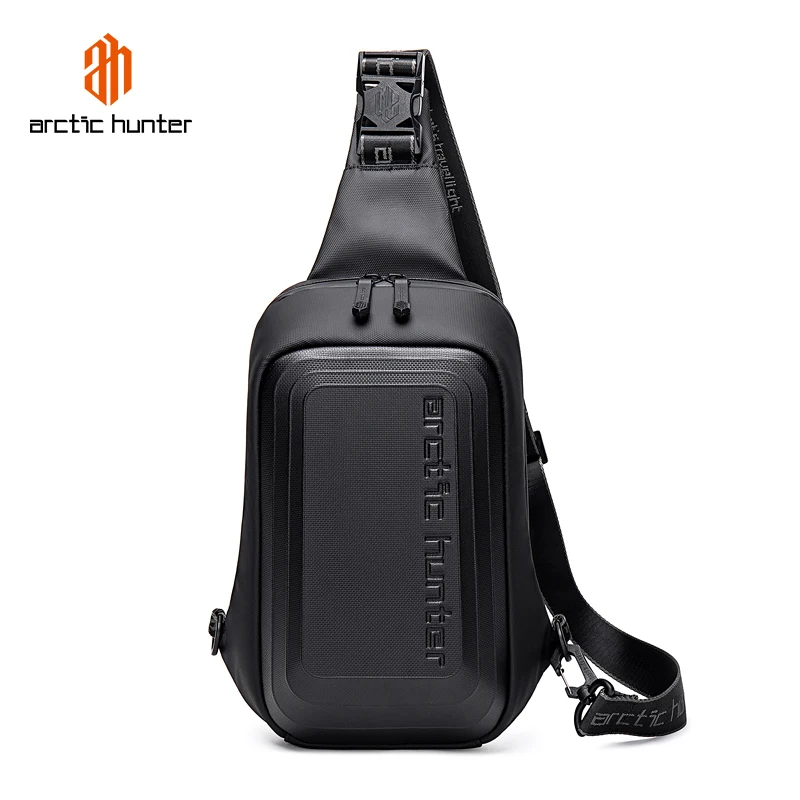 ARCTIC HUNTER New Fashion men's luxurious chest bag Comfortable and breathable male messenger bag Crossbody Shoulder Bags