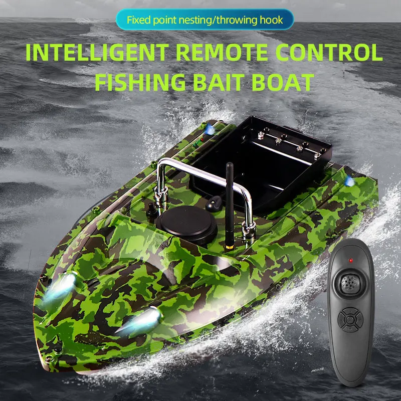 

MASCOTTE 500m RC Distance Intelligent Remote Control Fishing Bait Boat Fish Finder Ship Boat With EU Charger US/UK/AU/EU Charger