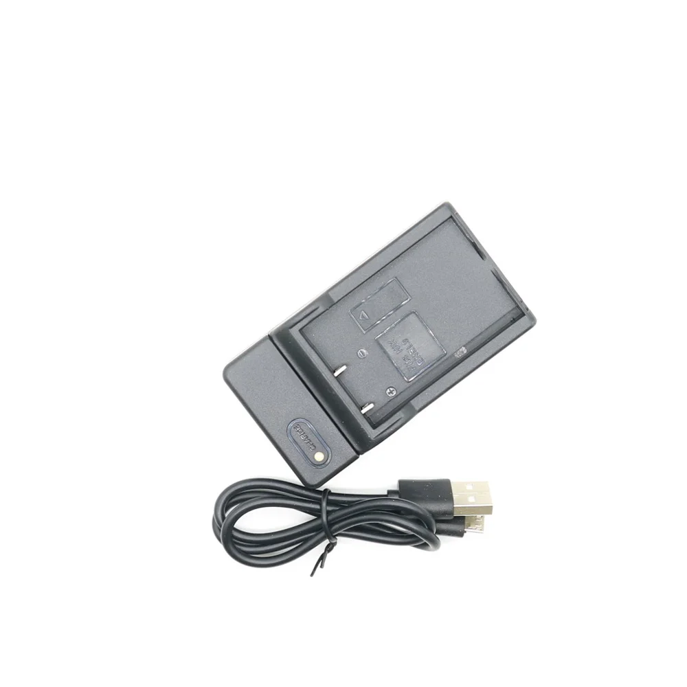 Carregador de bateria para câmera digital, carregador de usb para nikon cabeça dslr d40, dslr d40x, dslr d60, dslr d3000, dslr d5000, 600ma