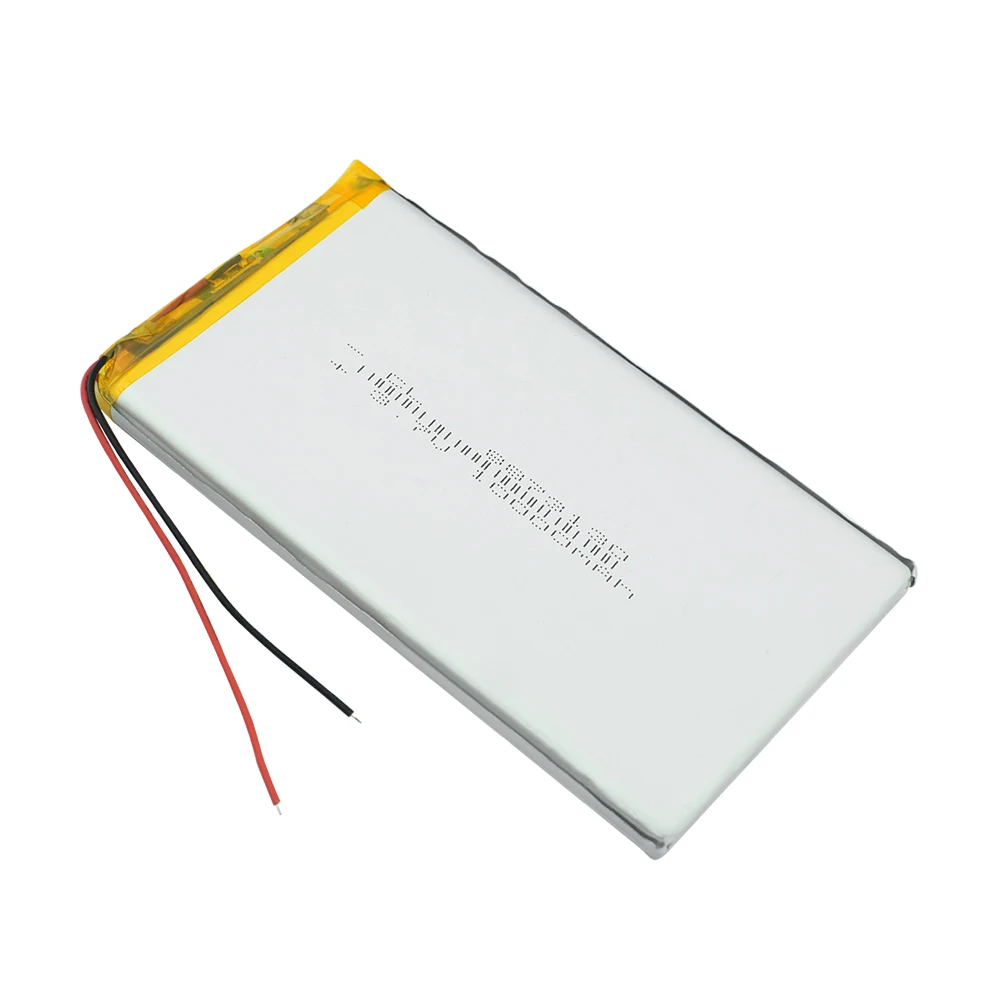 3.7V 10000mAh 8873130 Big Capcity Lipo Battery Lipolymer Lithium Cell Rechargeable For Tablet DVD Reader PAD Powerbank Notebook