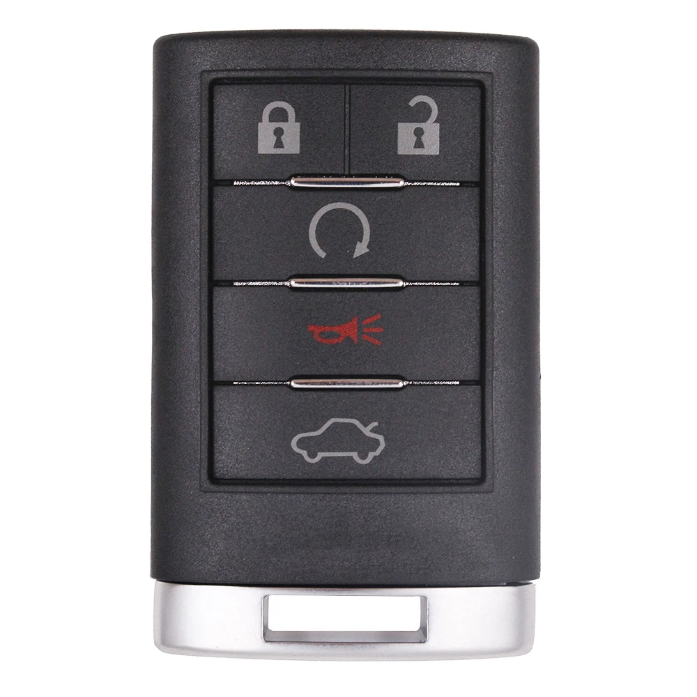 

Keyecu for Cadillac Escalade CTS STS DTS 2008 2009 2010 2011 2012 2013 OUC6000066 Smart Remote Car Key Fob 5 Buttons 315MHz