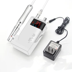 35000RPM Electric Nail Drill Manicure Machine Pedicure Set Portable Rechargeable High-end Cord Nails Art Bits Polish Tools