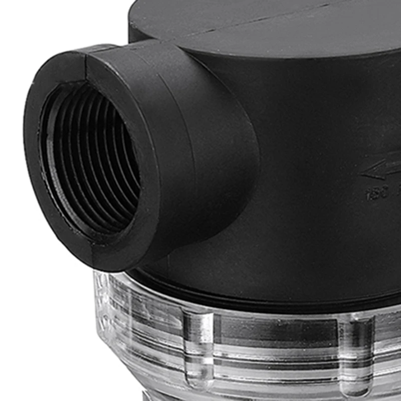 Garten Teich Inline Mesh Sieb Wasser Pumpe Filter Bewässerung High Flow Pipeline Filter