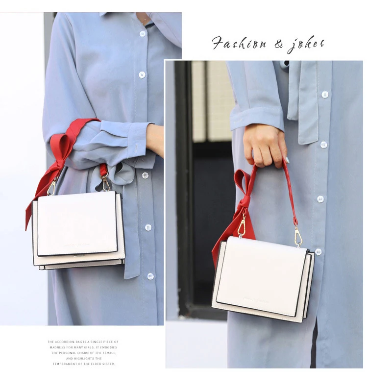 Short bag strap accessories bow wide shoulder strap portable broadband bag shoulder strap single buy solid color bag strap