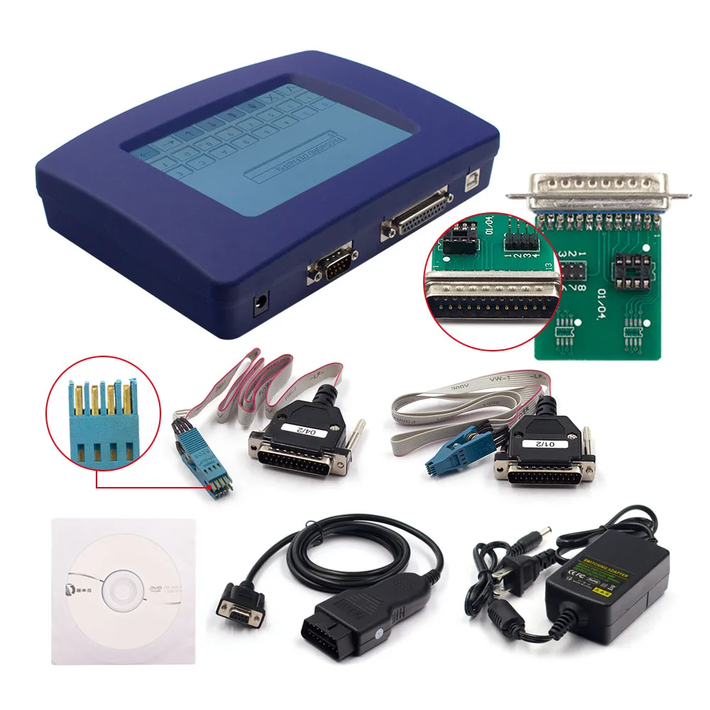 مجموعة كاملة من كبلات مجموعة كاملة V4.94 FTDI مجموعة Digiprog 3 OBD مبرمج DigiprogIII أداة برنامج الأميال OBDII للسيارات الاتحاد الأوروبي التوصيل