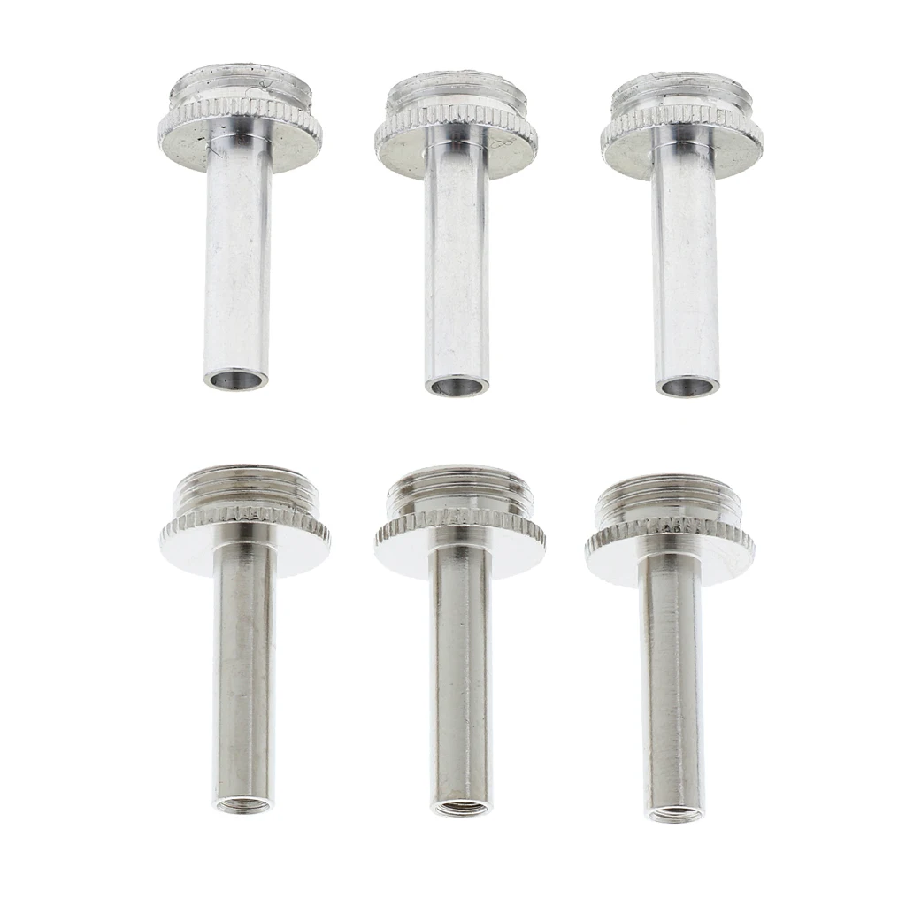 

3 Pcs Metal Trumpet Connecting Rod Piston Valve Brass Instruments for Trumpet Accessory
