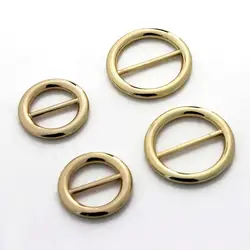 1pcs Zinc Alloy High quality Round Adustalbe Buckle for Wind Coat Bag Strap Leathercraft Bag Parts Accessories