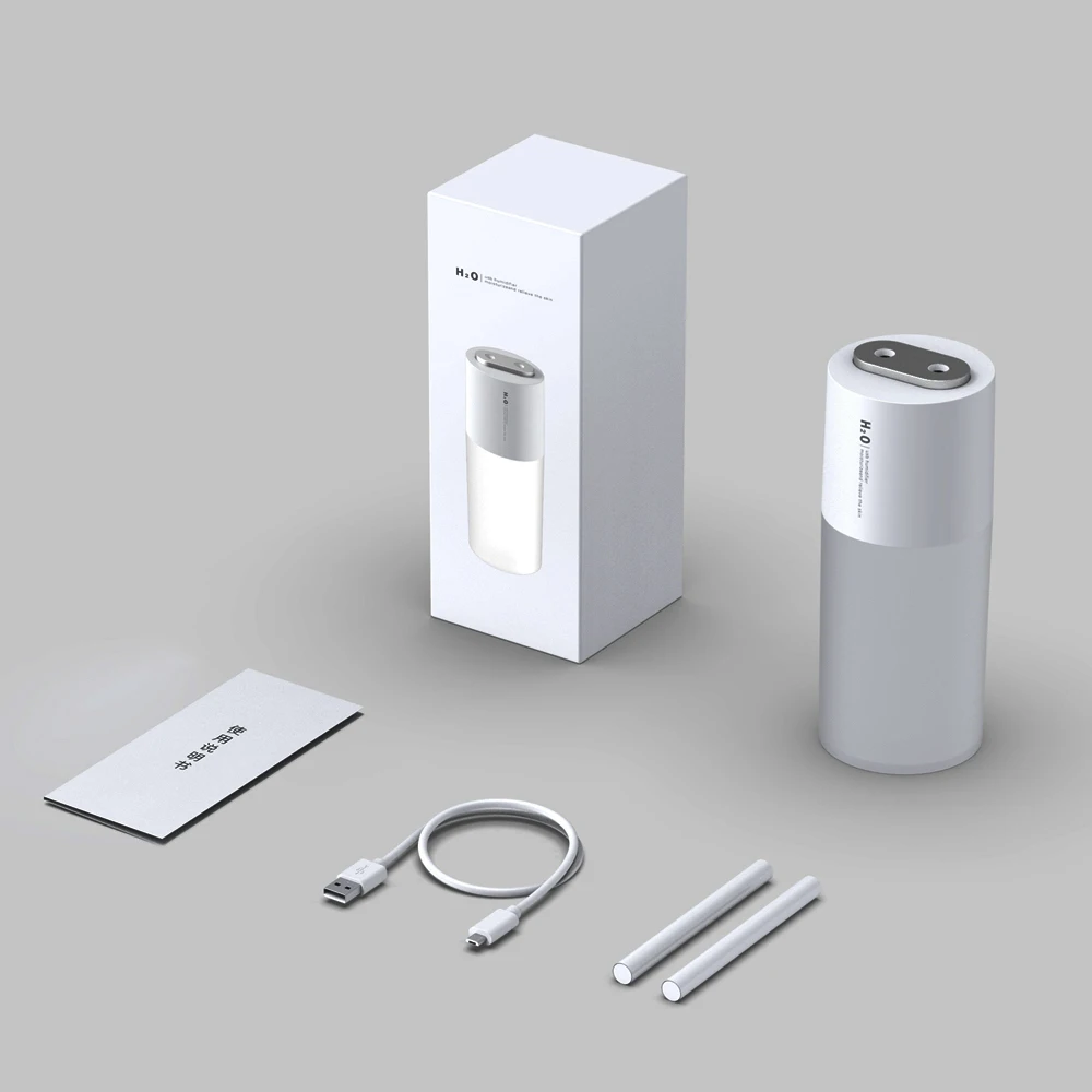 DOROSIN 400ml Luftbefeuchter USB Mini Diffusor Doppel Spray Düse Gebaut-in Batterie Kleine Sprayer Nebel Maker Wiederaufladbare