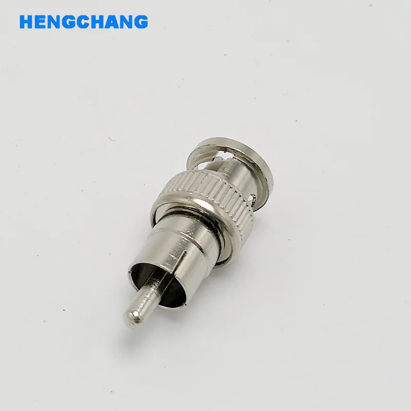 BNC to RCA connector BNC Male to RCA male Straight Convert Connector Adapter 50pcs