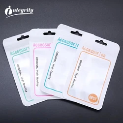 100pcs 8*14/10.5*15cm Ziplock Zipper Plastic Packaging Best Poly Opp Pouches Gifts Small Adorn Article Accessories Packing Bags