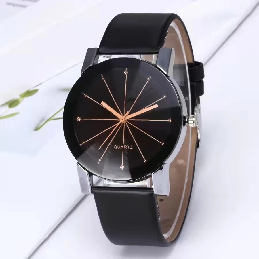 Fashion lovers convex meridian foreign trade leisure men and women belt watch children table electronic wholesale