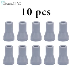 10PCS Dental Saliva Ejector Rubber Snap Tip Adapter 6mm 11mm Weak Suction Tip Convertor Spare Replacement Parts for Dental Unit