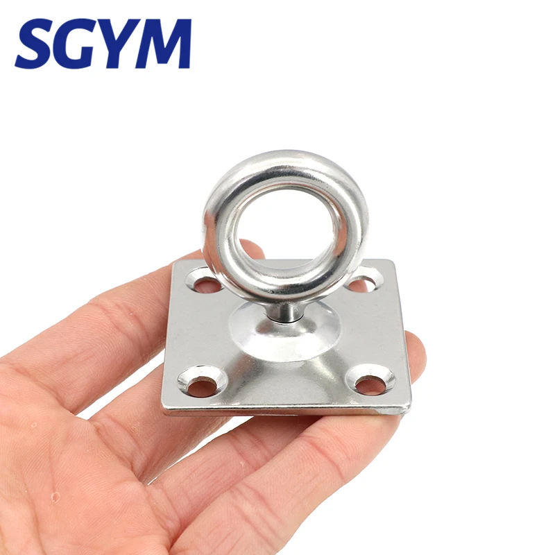 Thép Không Gỉ 304 Treo Võng Gắn Trần Móc Treo Mỏ Neo Móc Áo Tập Gym Trên Không Tập Yoga Xoay Treo Bộ