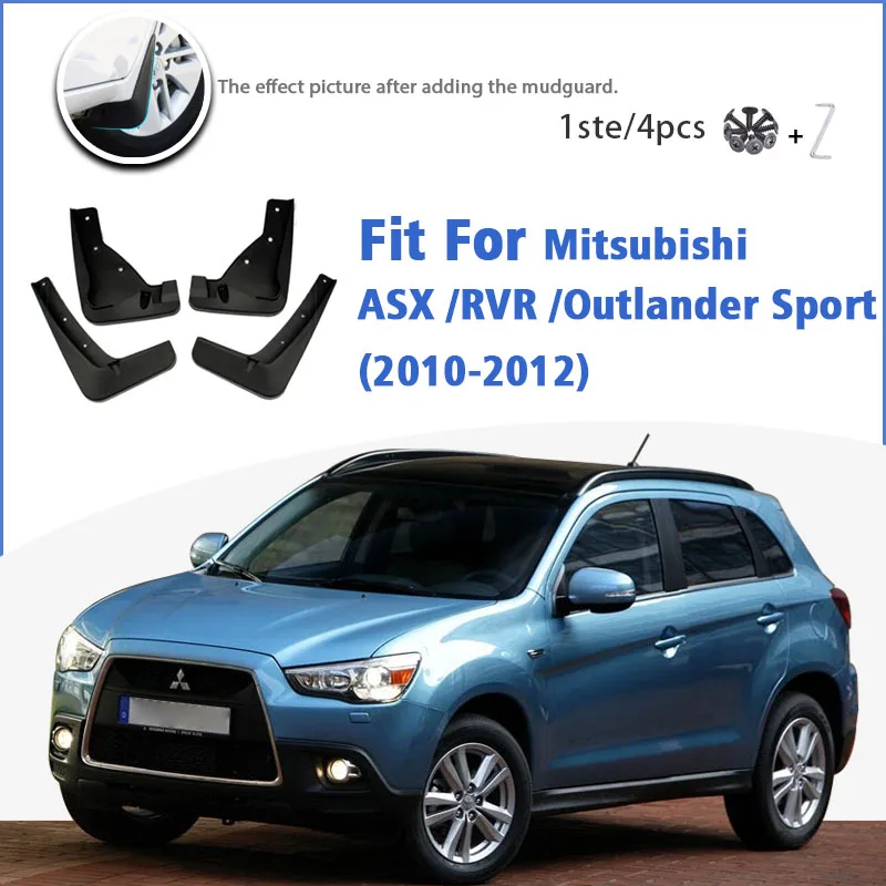 Mudguard For Mitsubishi ASX 2010 2011 2012 Outlander Sport / RVR Mudflaps Mudguards Car Accessories Splash Guard Fender Mud Flap