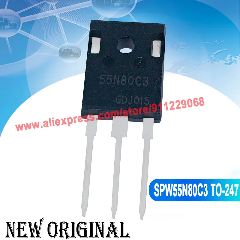 (2pieces)55N80C3 SPW55N80C3 TO-247 850V 150A