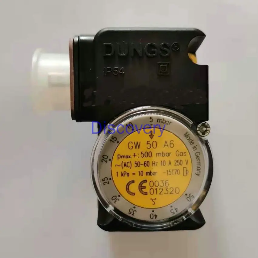 GW50A6 Pressure Switch DUNGS GW Gas Pressure Switch Combustion Machine Accessories