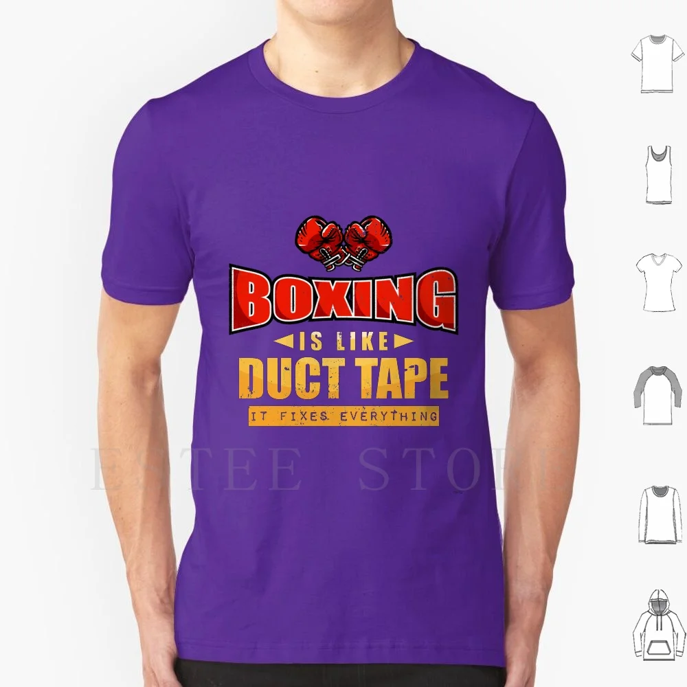 Boxing For Men & Women Funny Gifts For Boys Girls Print T Shirt Men Cotton 6xl Sarcastic Tape Athlete Fight Funny Ring Fixes