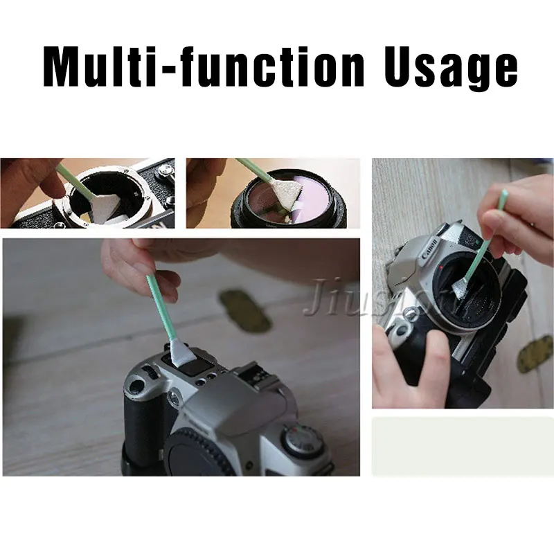 6pcs Dry Sensor Cleaner CCD CMOS APS Frame Swab Camera Cleaning Suit Lens Screen Cleaner for Nikon Canon Digital DSLR Camera