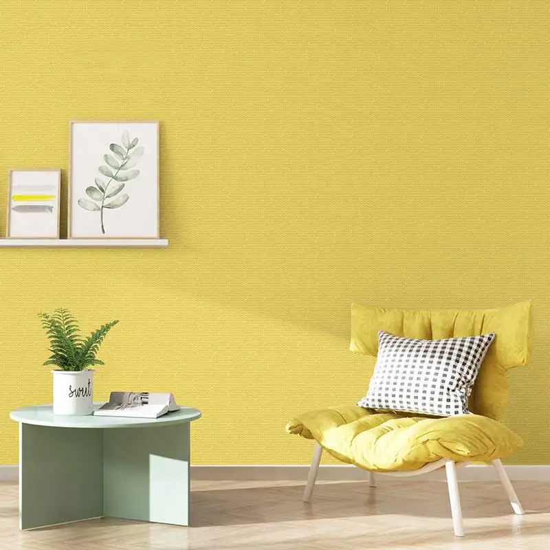 Modern Nordic Solid Color Zipper Pattern Wallpapers Orange Grey Yellow  Living Room Bedroom Wall Paper For  Walls papel de pared