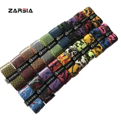 50pcs ZARSIA Sticky Printing Tennis Overgrips Durable Badminton Racket Grips Sweatbands Squash Absorbed Wraps Tapes
