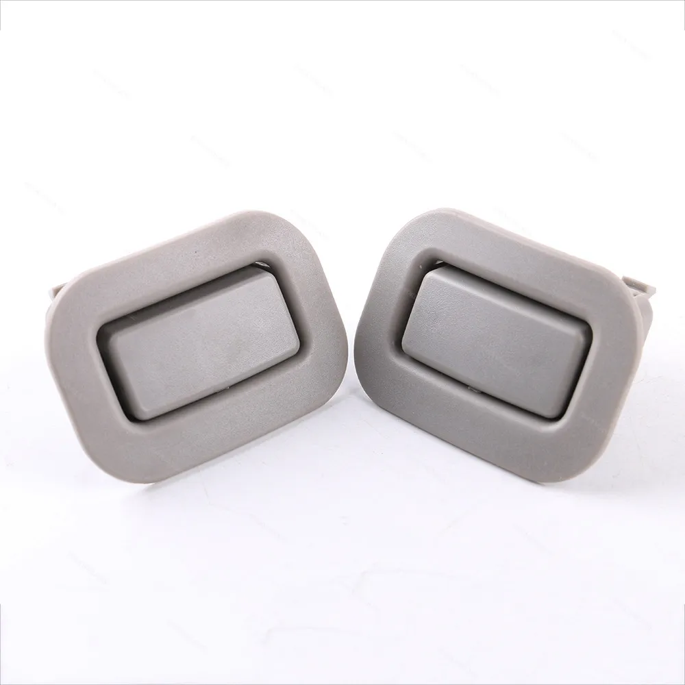 64328AG011 64328AG001 2Pcs Rear Left & Right Seat Recliner Adjust Button Gray Fit For Subaru Forester 2009 2010 2011 2012 2013