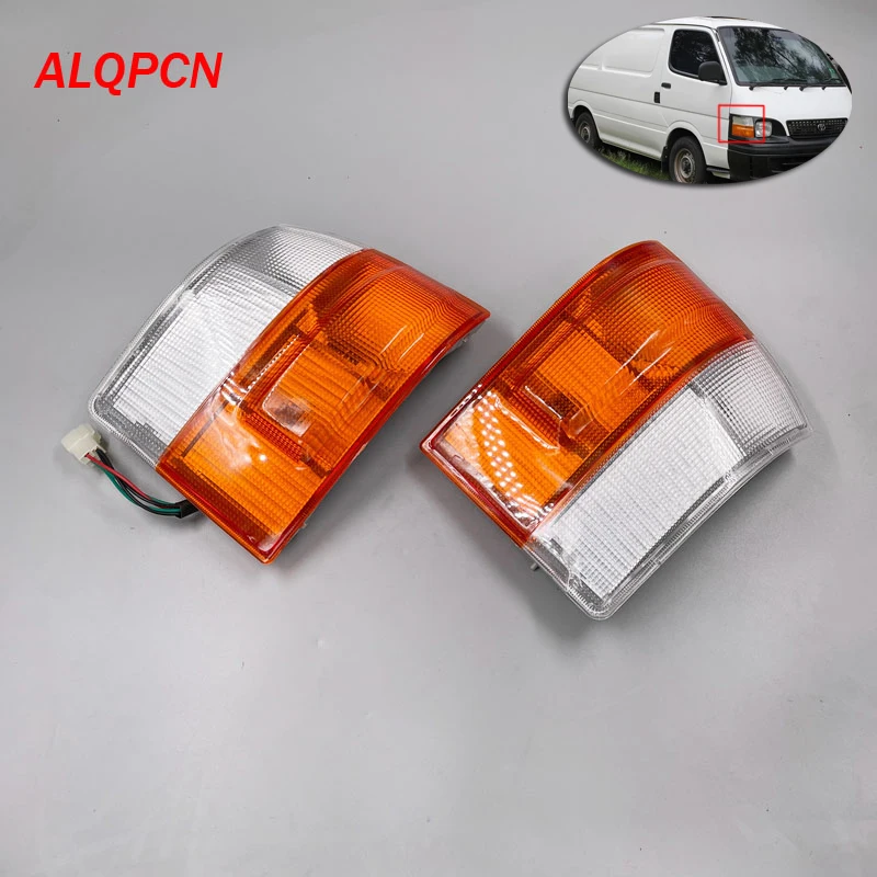 Światło przednie z żarówkami pasuje do toyota hiace 1992-2004