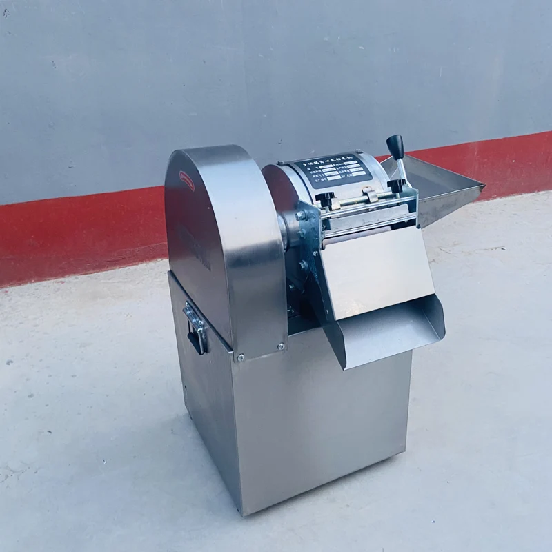 เครื่องตัดผักมัลติฟังก์ชั่นมันฝรั่งหัวไชเท้ากะหล่ําปลีหัวหอมสีเขียวเครื่องตัดหั่นย่อยเครื่องหั่นลูกเต๋า