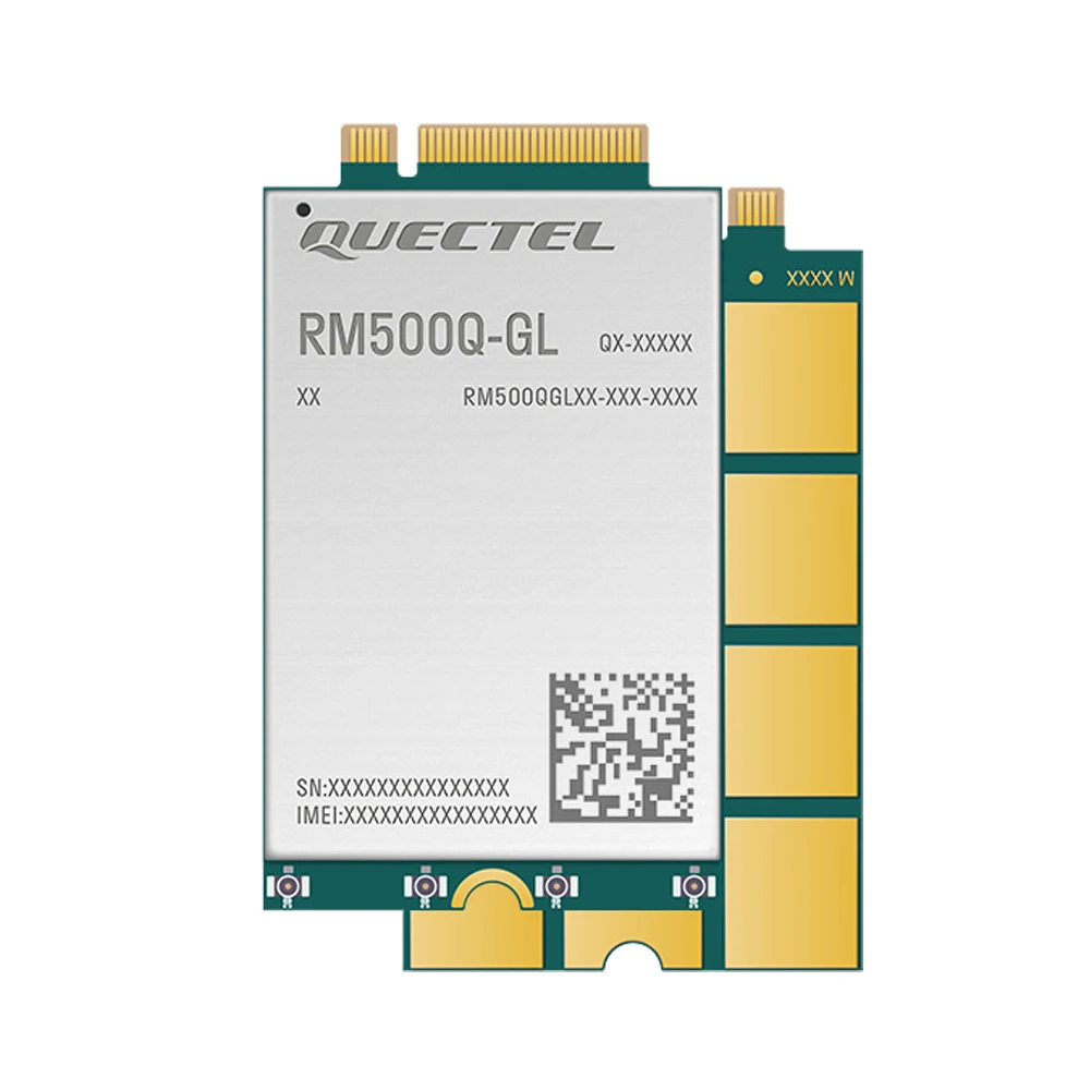 RM500Q-GL 5G Sub-6 GHz 100M Cat 16  Module Optimized for IoT/eMBB Applications With M.2 Form Factor for Global (US Excluded)