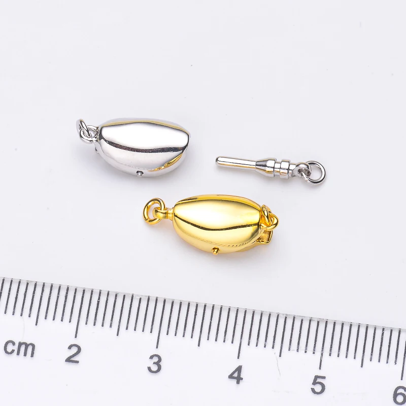 Pea Design Pearl Clasp Fittings Women Handmade DIY Jewelry Components Accessory