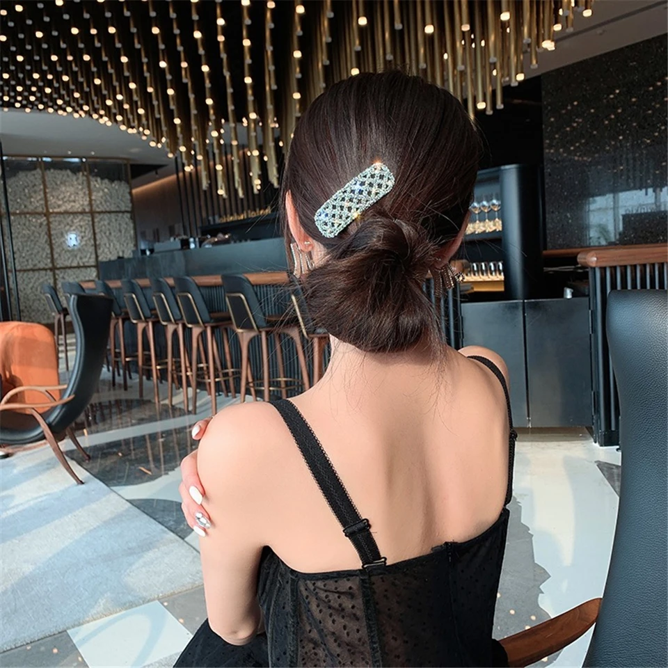 Handmade Hair Clips for Women Fashion Geometric Barrettes Temperament Hair Ornament Girls Sweet Hairpins Hair Accessories