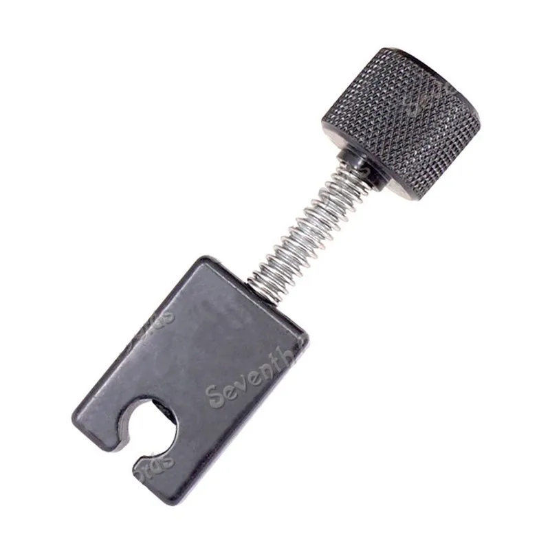 1Pcs Schwarz Bass Gitarre Brücke Sattel Headless Ersatz Musical Instrument Zubehör Teile – Detail 9