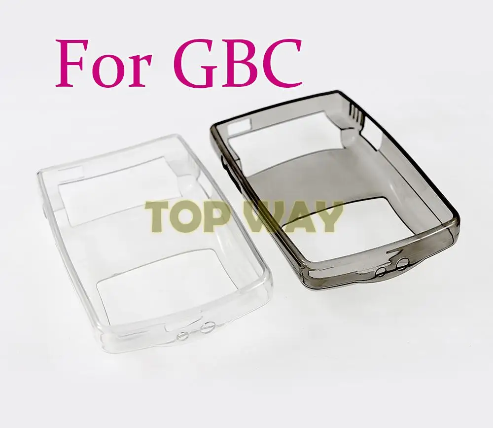 1PC For GBA GBC Transparent Soft TPU Protective Shell Crystal Case For Nintend Gameboy Color Protective Protector