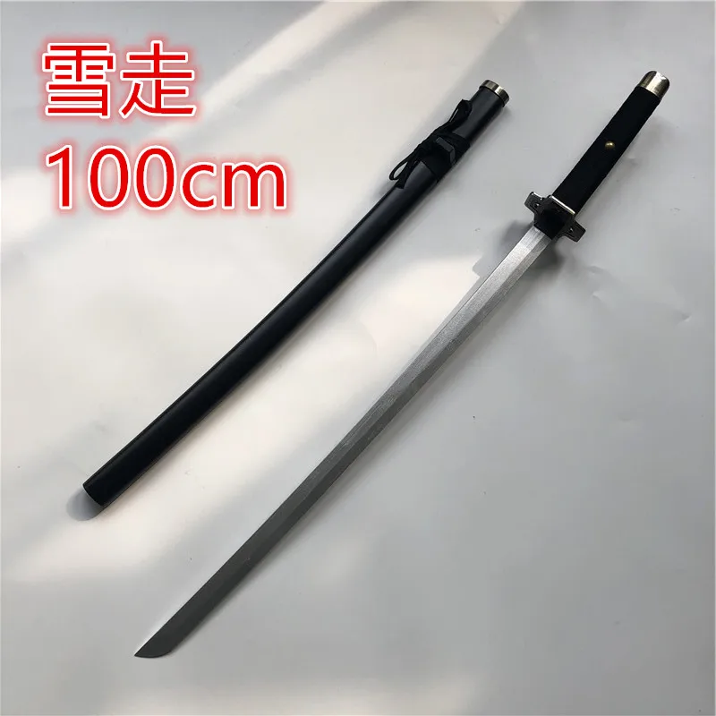 1:1 Anime Cosplay Snow Walk  Zoro Sword Weapon Armed Katana Espada Wood Ninja Knife Samurai Sword Prop Toys 100cm