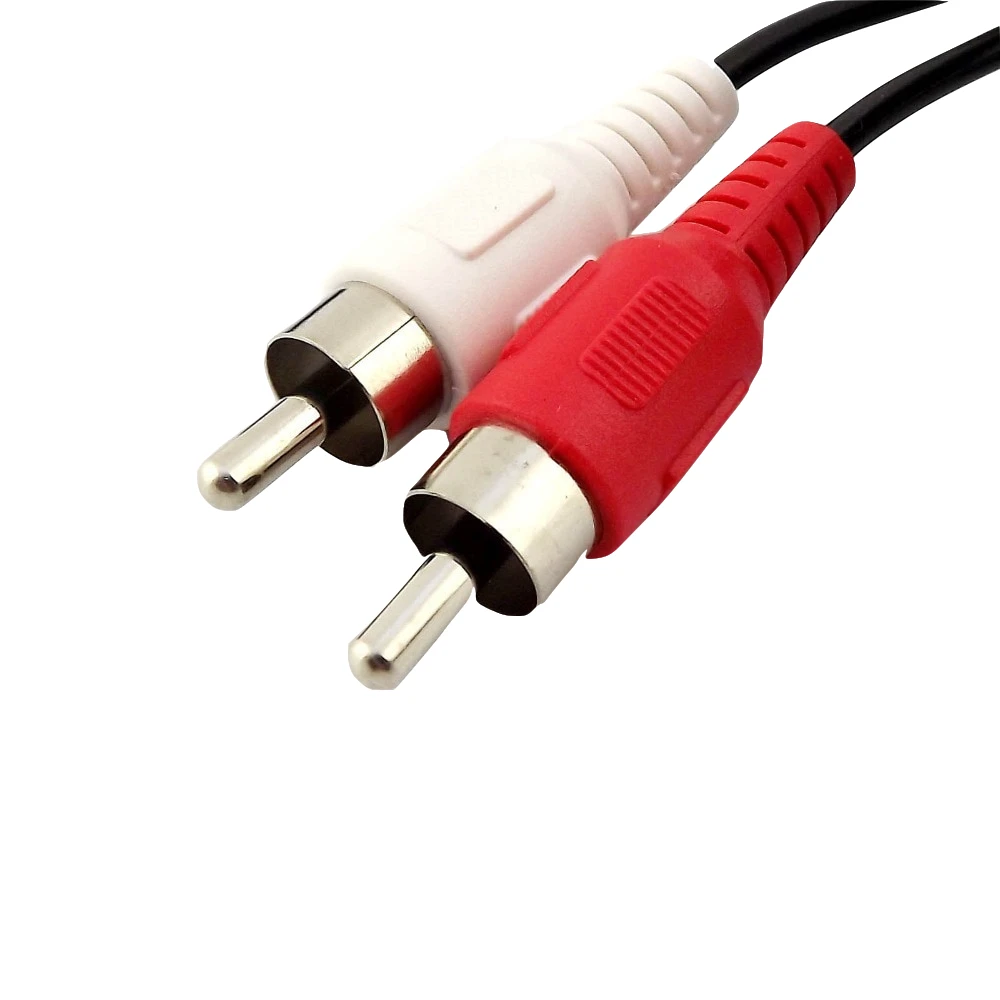 Adaptador de Audio y vídeo para auriculares, macho conector de Cable de 3,5 m/3m/5m, 1,5mm, 1 unidad