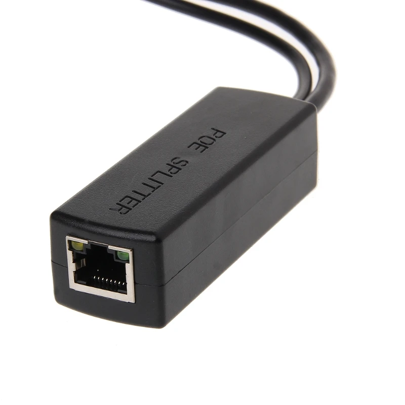 PoE Injector Splitter Cable Kit 4 In 1 PoE Midspan Splitter + 4pcs 48V To 12V POE splitter cable  Power supply Module
