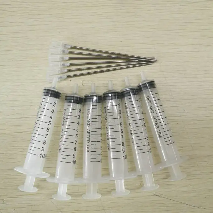 Syringes with Needles For CISS System or Compatible Refillable Ink Cartridges ink refill kits for Epson HP Brother Ricoh etc