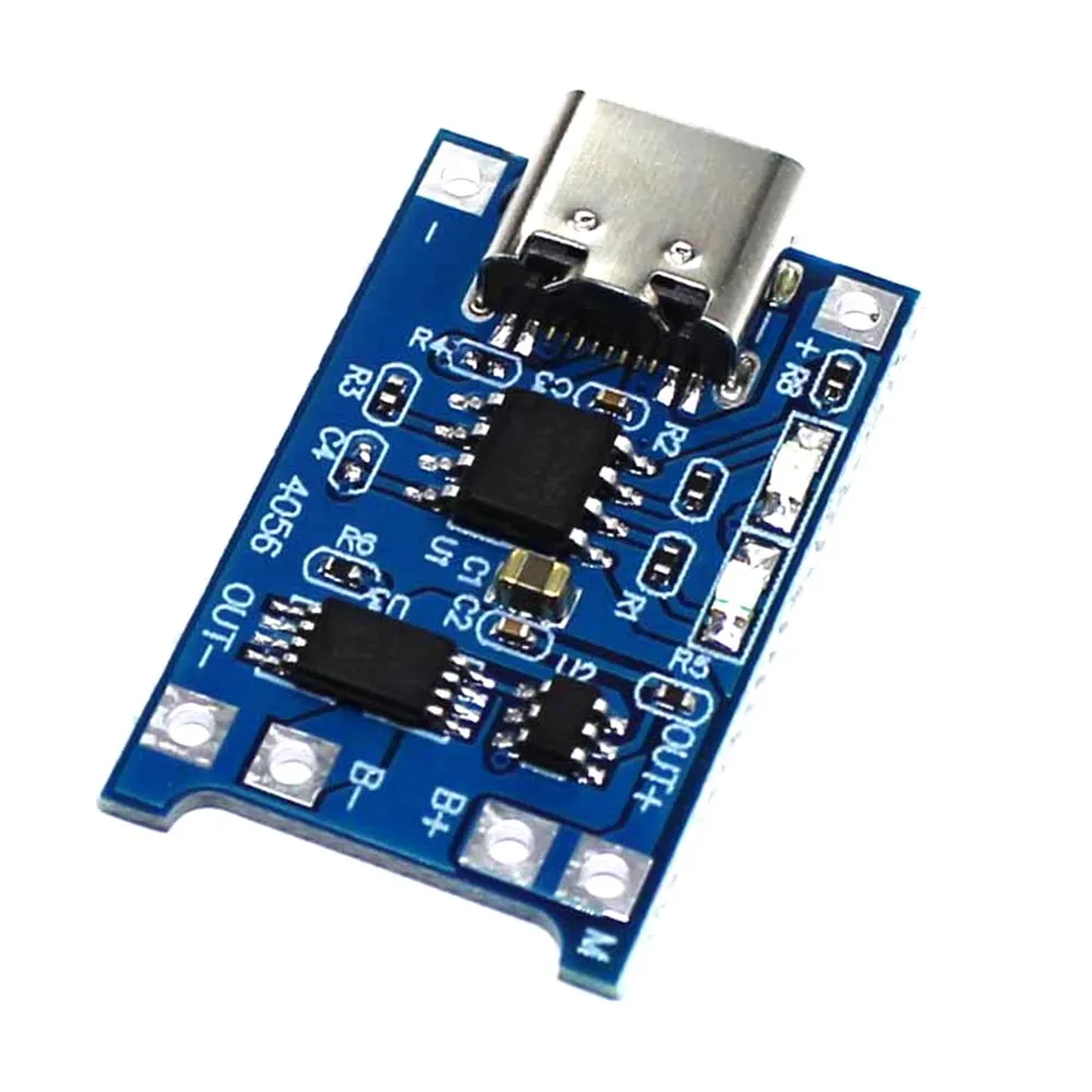 Typ-c Micro USB 5V 1A 18650 TP4056 Lithium-Batterie Ladegerät Modul Lade Board Mit Schutz Dual Funktionen 1A Li-Ion