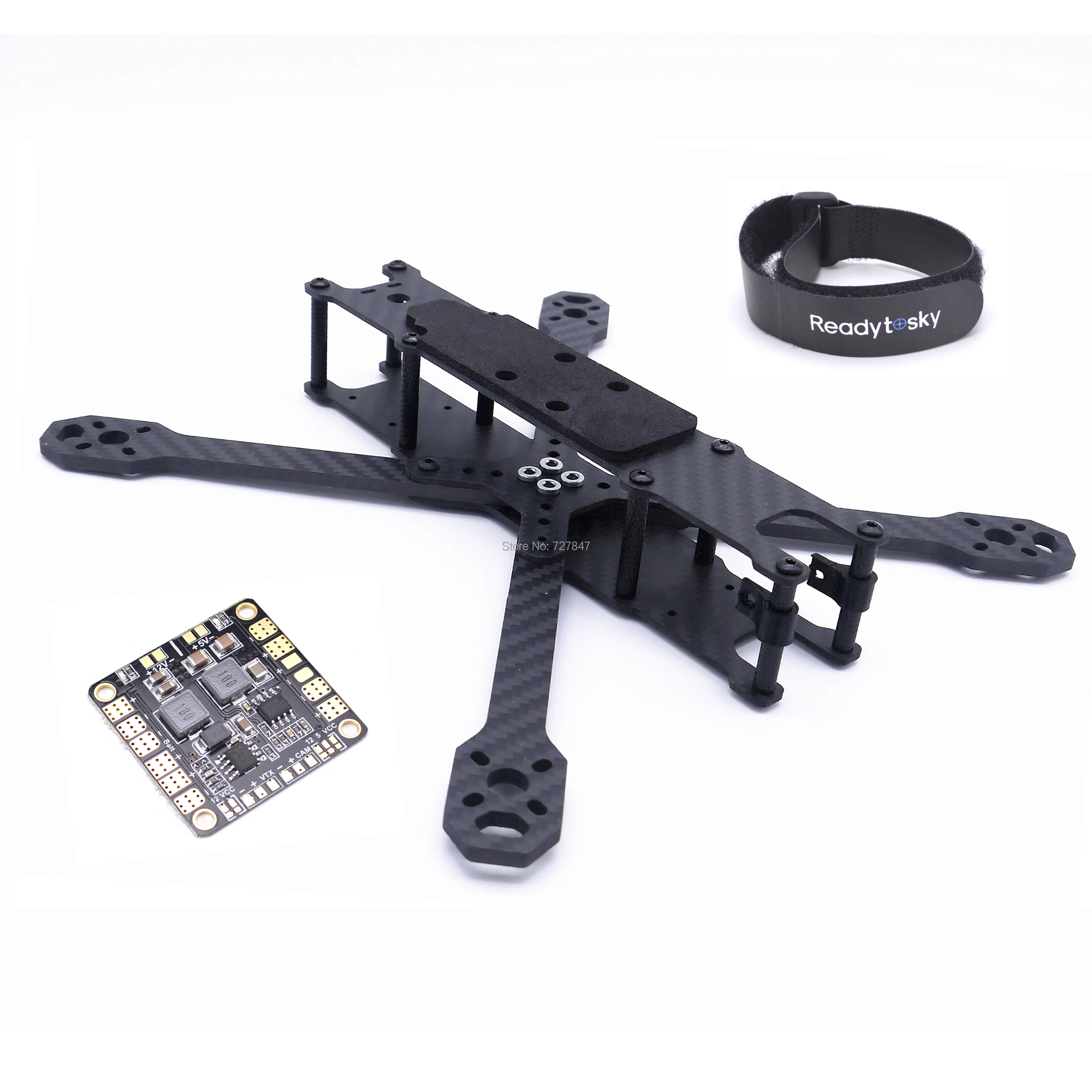 

BLASTR'5 BLASTR 236mm 5inch X-Type Split Carbon Fiber Quadcopter Frame 4mm Arm Thickness Kit For FPV Freestyle RC Racing Drone